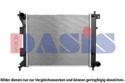 Радиатор, охлаждение двигателя AKS DASIS 560141N для KIA CEED