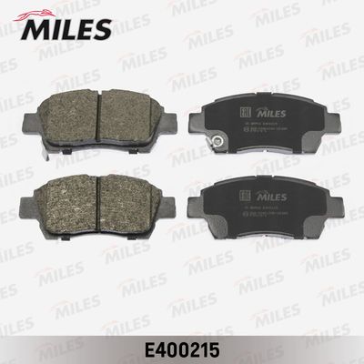 Комплект тормозных колодок, дисковый тормоз MILES E400215 для TOYOTA VIOS