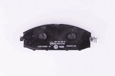 Комплект тормозных колодок, дисковый тормоз 8DB 355 010-511