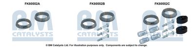 Монтажен комплект, катализатор BM Catalysts FK80552