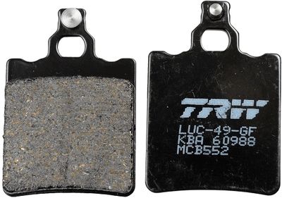 Комплект тормозных колодок, дисковый тормоз TRW MCB552 для APRILIA RS