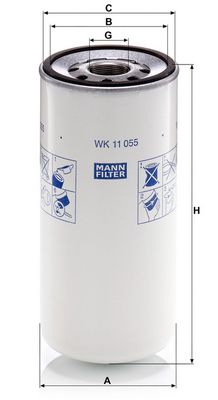 Brandstoffilter (geschroefd)
