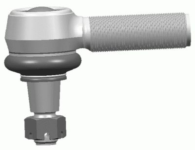 Trekstangeinde (type draad buitenste draad richting links, M30x1,5mm/M24x1,5mm, L-120mm) past: VOLVO FL10, FL12, FM10, FM12, FM7 09.85-09.05
