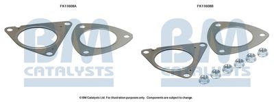 Монтажен комплект, филтър за прах/сажди BM Catalysts FK11608