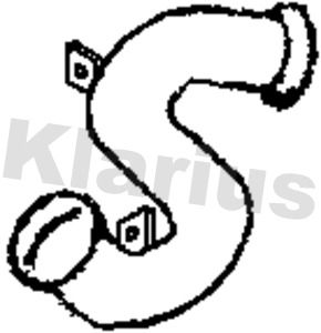 Rura wydechowa KLARIUS 301795