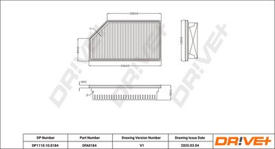 LUFTFILTER DR!VE+ DP1110100184 1