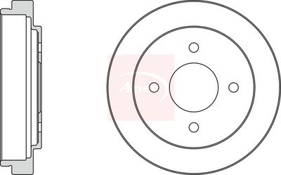 APEC Brake Drum DRM9907