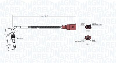 Sensor, exhaust gas temperature 172000011010