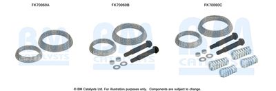 Монтажен комплект, изпускателна тръба BM Catalysts FK70060