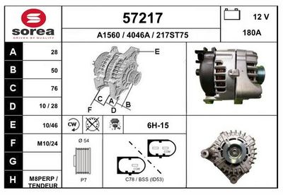 GENERATOR EAI 57217