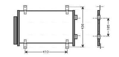 CONDENSATOR CLIMATIZARE AVA QUALITY COOLING FTA5351D