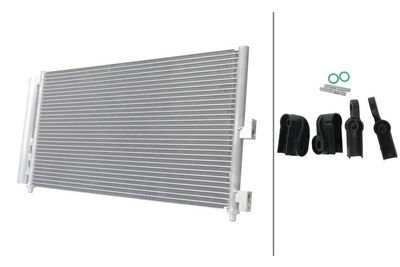 кондензатор, климатизация HELLA 8FC 366 220-611