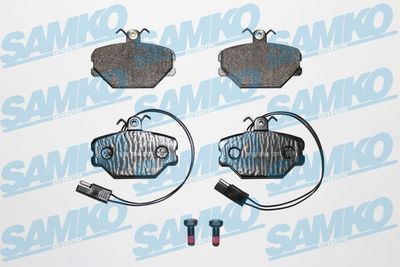 Комплект тормозных колодок, дисковый тормоз SAMKO 5SP468 для YUGO FLORIDA