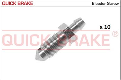 Brake vent (M10x1mm) 10 stuks. pak past: MERCEDES C (A205), C (C204), C (C205), C T-MODEL (S204), C T-MODEL (S205), C (W204), C (W205), CLS (C218), CLS (C219) 0.6H-Electric 03.69-