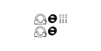 SET MONTARE SISTEM DE ESAPAMENT