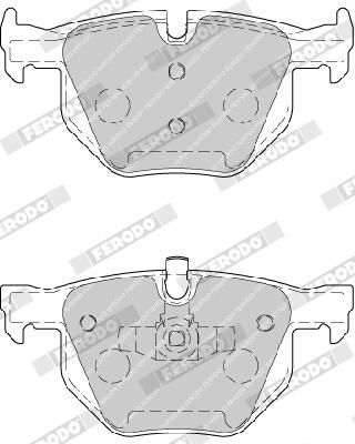 BREMSBELAGSATZ SCHEIBENBREMSE FERODO FDB1808 2