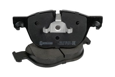 комплект спирачно феродо, дискови спирачки STELLOX 000 070B-SX