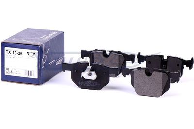 Sada brzdových platničiek kotúčovej brzdy (na jednu nápravu) TOMEX Brakes 1326