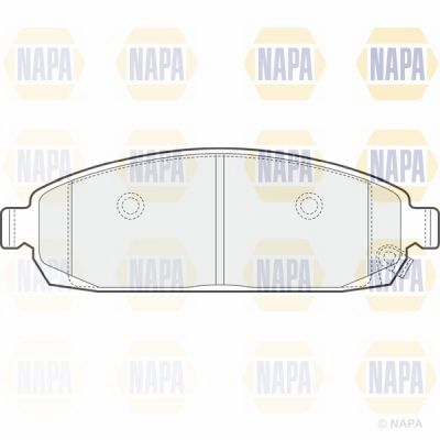 Brake Pad Set NAPA NBP1745