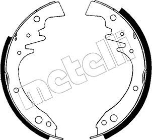 Комплект тормозных колодок METELLI 53-0474 для VOLVO PV