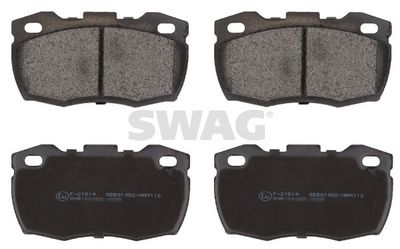 Sada brzdových destiček, kotoučová brzda SWAG 22 11 6120