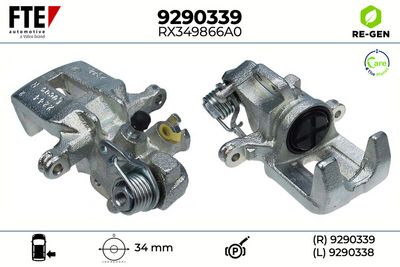спирачен апарат FTE 9290339