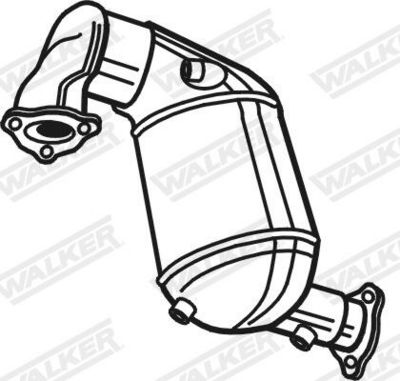 RUß-/PARTIKELFILTER ABGASANLAGE WALKER 93326