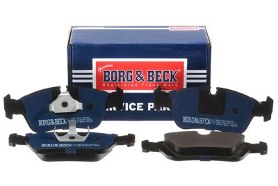 комплект спирачно феродо, дискови спирачки BORG & BECK BBP1399