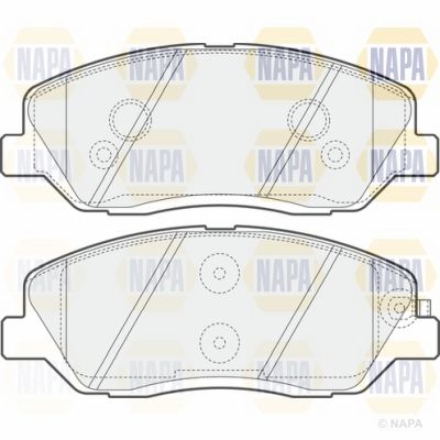 Brake Pad Set NAPA PBP7534