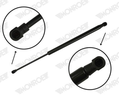 Sprężyna gazowa, pokrywa bagażnika MONROE ML6510