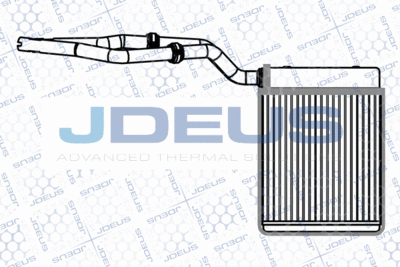 JDEUS M-212114A Радиатор печки  для VOLVO C30 (Вольво К30)