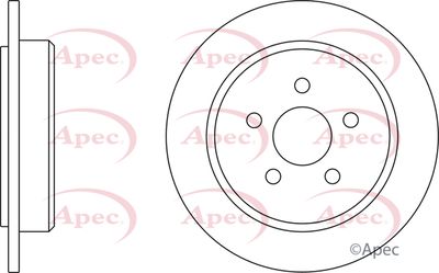 Brake Disc APEC DSK2038