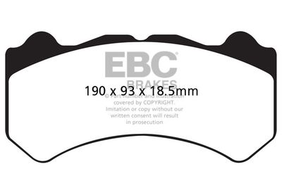Комплект тормозных колодок, дисковый тормоз EBC Brakes DP91983 для NISSAN GT-R