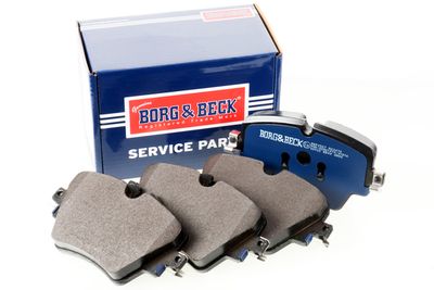 комплект спирачно феродо, дискови спирачки BORG & BECK BBP2527