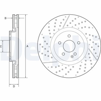 BREMSSCHEIBE DELPHI BG9229C