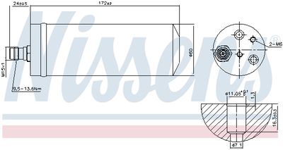 USCATOR AER CONDITIONAT NISSENS 95489 4