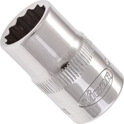 Vigor - Nadstavec dvanásťhranný krátky 3/8" 11mm