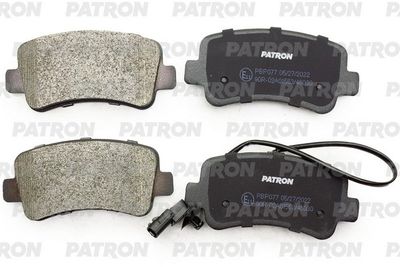 Комплект тормозных колодок, дисковый тормоз PATRON PBP077 для NISSAN NV400