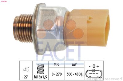 SENSOR KRAFTSTOFFDRUCK
