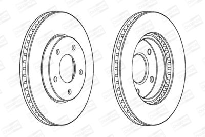 BREMSSCHEIBE CHAMPION 562820CH 1