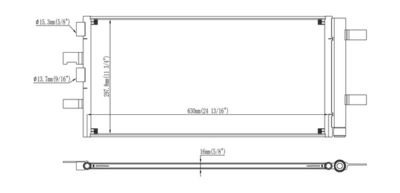 CONDENSATOR CLIMATIZARE WALKER WCD00258 6