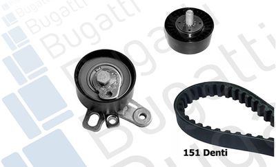 Комплект ремня ГРМ BUGATTI BKCD0330 для OPEL ANTARA
