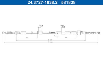 CABLU FRANA DE PARCARE