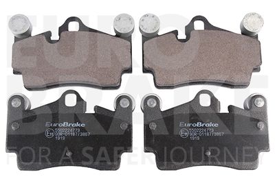 Sada brzdových destiček, kotoučová brzda EUROBRAKE 5502224773