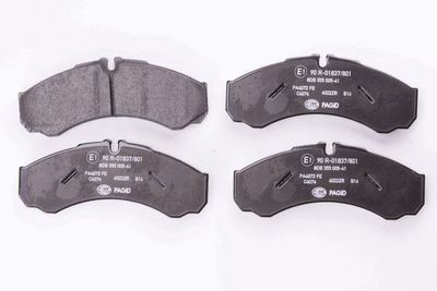 Комплект тормозных колодок, дисковый тормоз 8DB 355 005-411