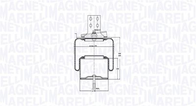 MAGNETI MARELLI Federbalg, Luftfederung