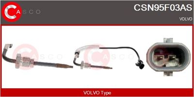 SENZOR TEMPERATURA GAZE EVACUARE