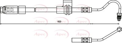 APEC Brake Hose HOS3736