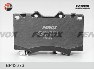 Комплект тормозных колодок, дисковый тормоз FENOX BP43273 для LEXUS LX