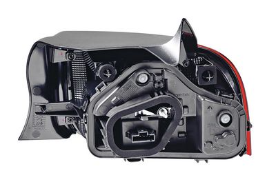 Achterlicht Links (kleur indicator wit, kleur van het glas red, anti-fog licht) past: CITROEN C4 CACTUS 09.14-10.17